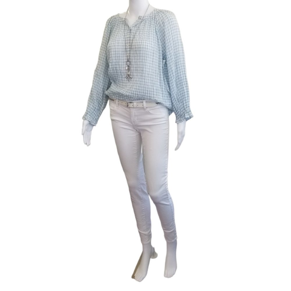 American Eagle White Skinny Jeggin